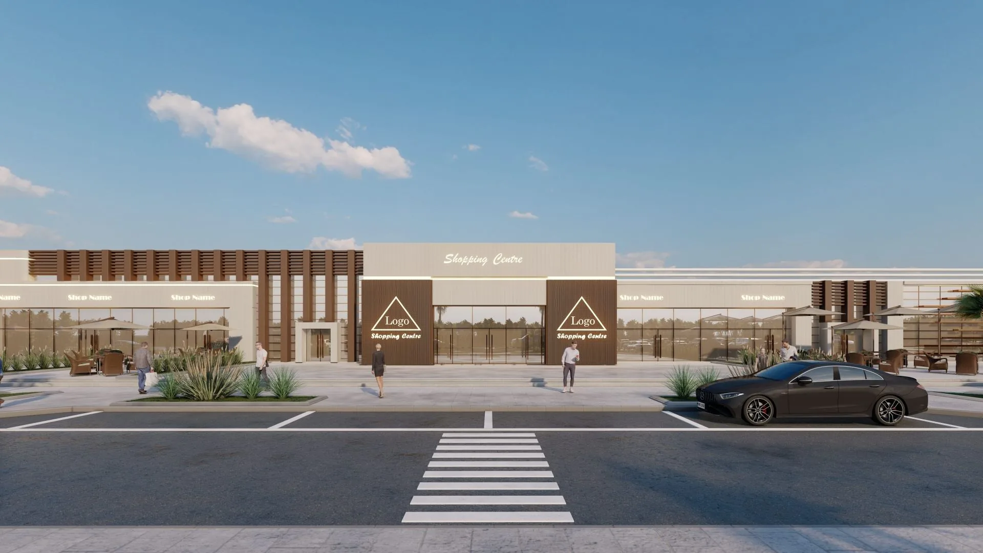 Mizn Avenue retail centre Abu Dhabi — سوبرماركت موقّع ومركز رياضي يجذبان زيارات يومية.